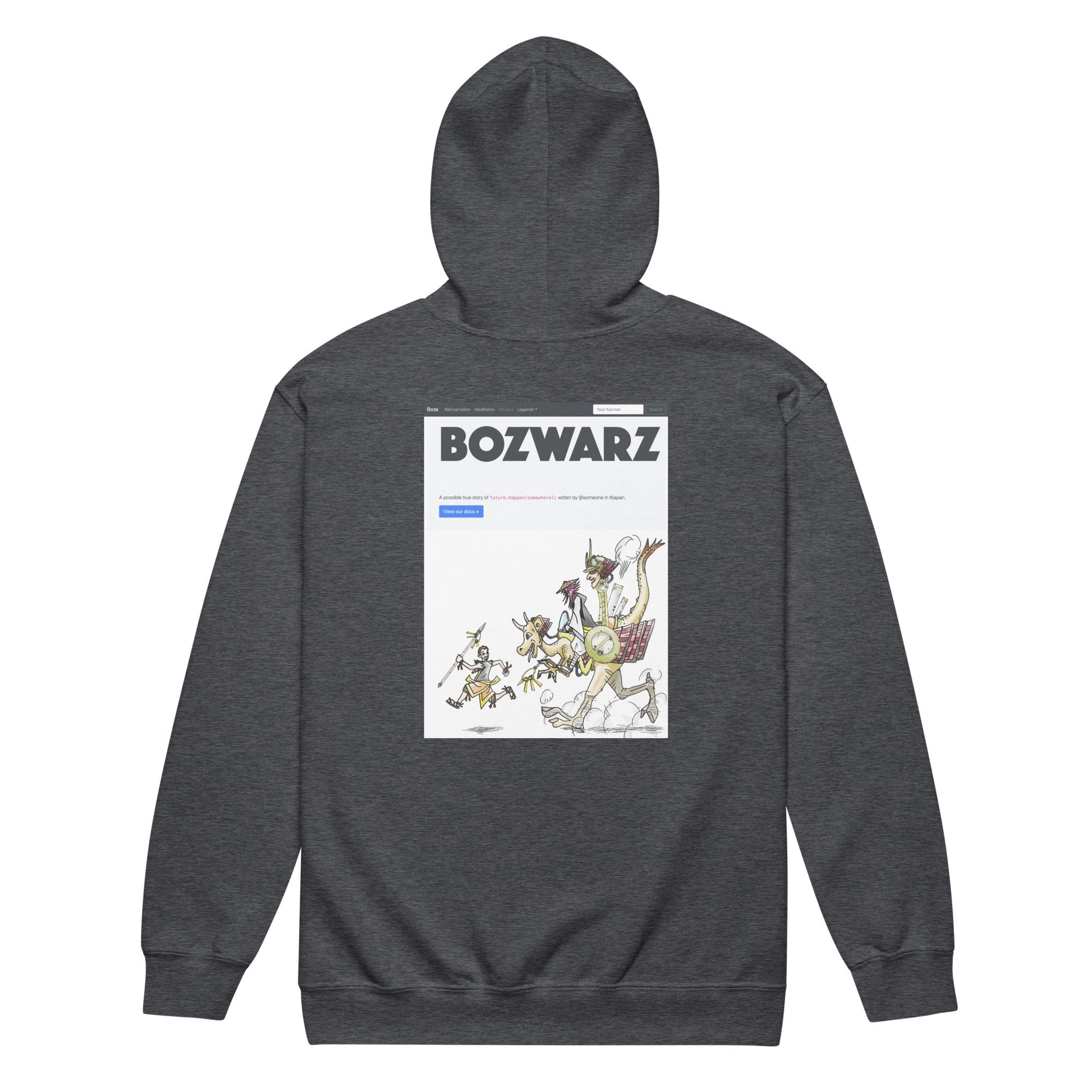 Unisex heavy blend zip hoodie